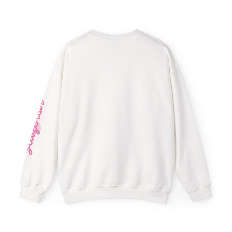 Glaze-ish Logo Sweatshirt | Pink or White