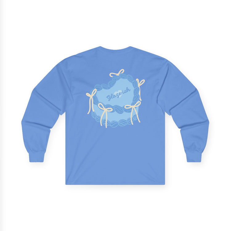 Pink Glaze-ish Cake Long Sleeve Tee — 'Yummy' Cute Bakery
