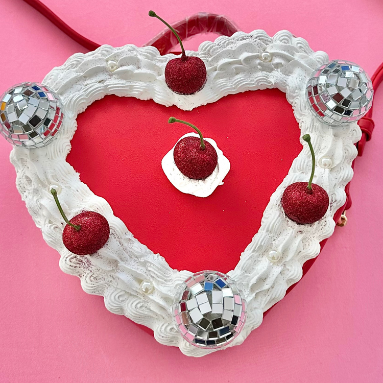 Disco Cherry Cake Bag