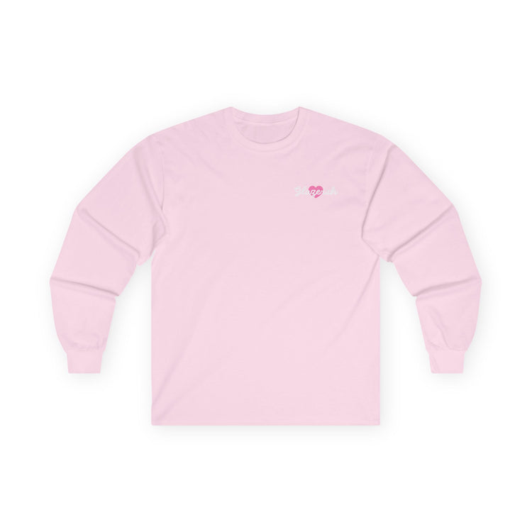 Pink Glaze-ish Cake Long Sleeve Tee — 'Yummy' Cute Bakery