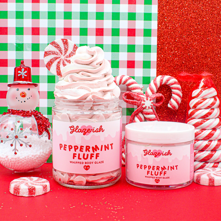 Peppermint Fluff- Whipped Body Glaze