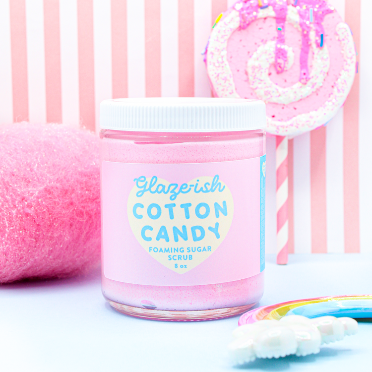 Cotton Candy- Foaming Sugar Scrub